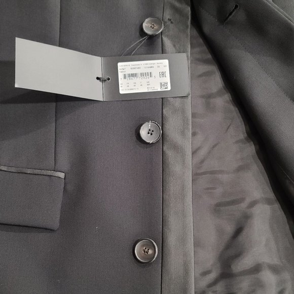 HUGO BOSS Single Breasted Virgin Wool Topcoat - Picture 5 of 9